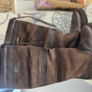 Dubarry of Ireland Brown Leather Winter Boots